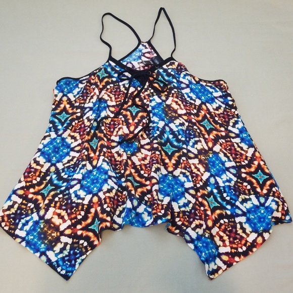 Buckle Daytrip Boho Laceup Tiedie Tank Top - Picture 2 of 5